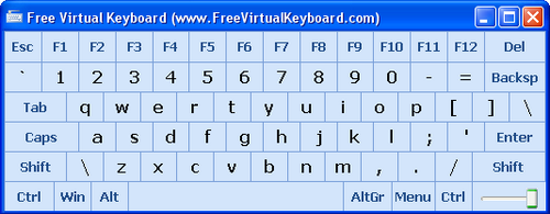 Virtual keyboard download